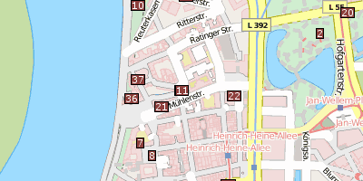 CCD Congress Center Düsseldorf Düsseldorf Stadtplan