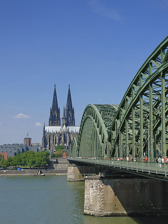 Fotos Hohenzollernbrücke am Kölner Dom