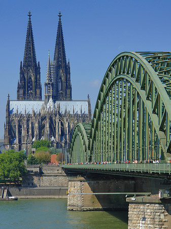 Fotos Hohenzollernbrücke am Kölner Dom | Köln