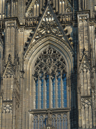 Fenster des Kölner Doms Foto 