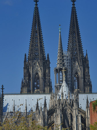 Steinmauer zum Kölner Dom