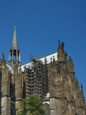 Nordwestansicht des Kölner Doms Foto 