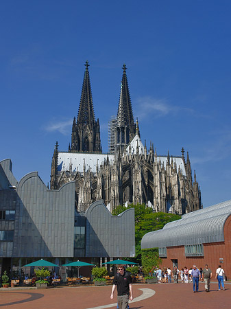 Fotos Weg zum Kölner Dom