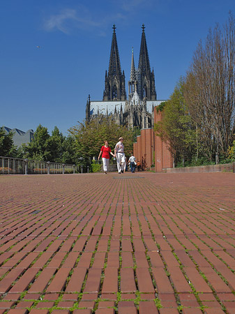 Weg zum Kölner Dom Fotos