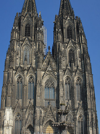 Foto Westfassade des Kölner Doms