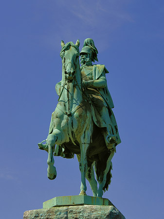 Reiterstatue Foto 