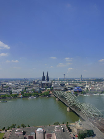 Hohenzollernbrücke und Kölner Dom Fotos