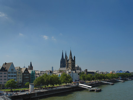 Foto Frankenwerft am Rhein