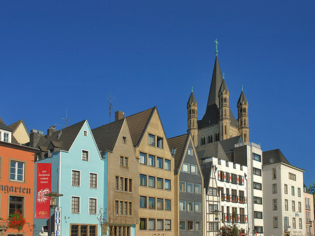 Foto Groß St Martin hinter Fischmarkt - Köln