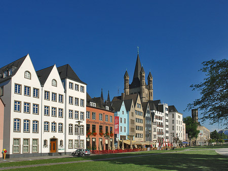 Groß St Martin hinter Fischmarkt Fotos