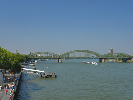 Foto Hohenzollernbrücke - Köln