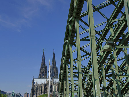 Fotos Hohenzollernbrücke beim Kölner Dom