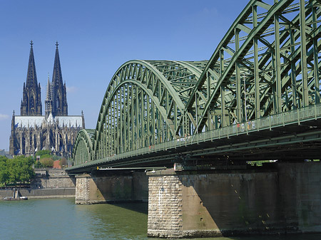 Fotos Hohenzollernbrücke beim Kölner Dom