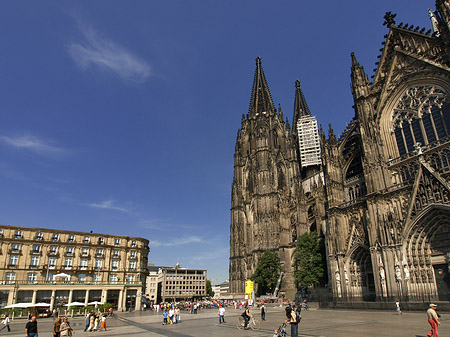 Fotos Kölner Dom mit Domhotel