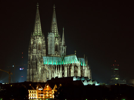 Foto Kölner Dom bei Nacht