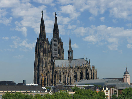 Südostseite des Kölner Doms Foto 