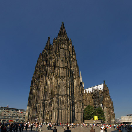 Foto Südwestfassade des Kölner Doms - Köln