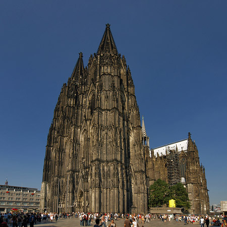 Foto Südwestfassade des Kölner Doms - Köln