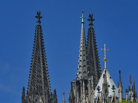 Türme des Kölner Doms Foto 