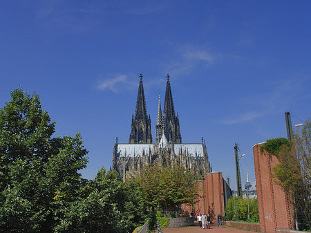 Fotos Weg zum Kölner Dom