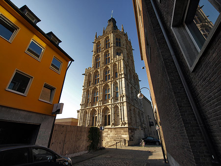 Fotos Blick von Bürgerstraße auf Rathausturm