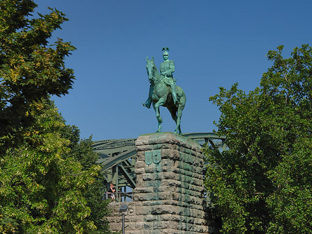 Foto Reiterstandbild - Köln