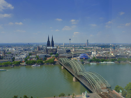 Fotos Hohenzollernbrücke und Kölner Dom | Köln