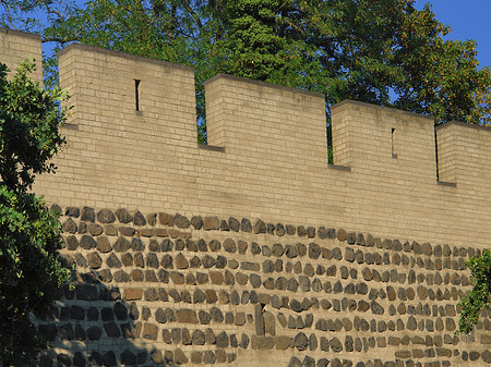 Stadtmauer am Sachsenring